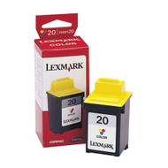 Lexmark 15M0120 (#20) Color Ink Cartridge Original Genuine OEM