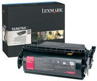 Lexmark 12A6765 High Yield Black Toner Cartridge Original Genuine OEM