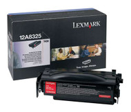 Lexmark 12A8325 High Yield Black Toner Cartridge Original Genuine OEM