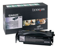 Lexmark 12A8425 Return Program High Yield Black Toner Cartridge Original Genuine OEM