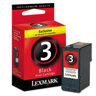 Lexmark 18C1530 (#3) Black Ink Cartridge Original Genuine OEM