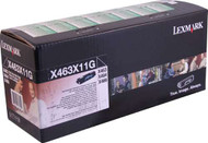Lexmark X463X11G Return Program Extra High Yield Black Toner Cartridge Original Genuine OEM