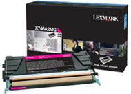 Lexmark X746A2MG Magenta Toner Cartridge Original Genuine OEM