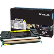 Lexmark X748H2YG High Yield Yellow Toner Cartridge Original Genuine OEM