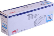 Okidata 43034803 Cyan Toner Cartridge Original Genuine OEM