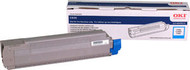 Oki 44059111 (Type C14) Cyan Laser Toner Cartridge Original Genuine OEM