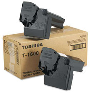 Toshiba T-1600 Black Toner Cartridge Original Genuine OEM