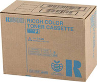 Ricoh 884903 Cyan Toner Cartridge Original Genuine OEM