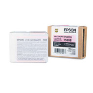 Epson T580B00 Vivid Light Magenta Ink Cartridge Original Genuine OEM