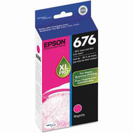 Epson T676XL320 Magenta Ink Cartridge Original Genuine OEM