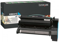 Lexmark 10B041C Cyan Return Program Toner Cartridge Original Genuine OEM