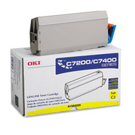 Okidata 41304205 Yellow Toner Cartridge Original Genuine OEM