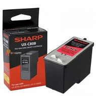 Sharp UX-C80B Black Ink Cartridge Original Genuine OEM