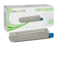 Okidata 43487735 Cyan Laser Toner Cartridge BGI Eco Series Compatible