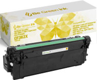 Be Green Ink HP CF362X 508X Yellow Compatible Toner Cartridge  for use in HP m553dn, Color LaserJet Enterprise M552, M552dn, M553, M553n, M553x, HP Flow MFP M557, M557c, M577z, M577f, M577dn - (1 Yellow 9,500 Yield)