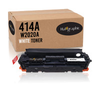 Halographic Remanufactured White Toner Replacement for HP 414a W2020A for use in m479fdw m454dw M479fdn series | White Toner | Made in the USA