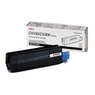 OEM Okidata C5100n/C5200n/C5300 Original Black Laser Toner Cartridge (42127404)