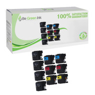 Brother LC107BK/LC105 Ink Cartridge Super High Yield 10 Pack Savings Pack BGI Eco Series Compatible