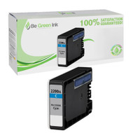 Canon PGI-2200XLC High Yield Cyan Ink Cartridge BGI Eco Series Compatible
