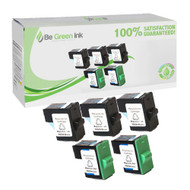 Dell T0529, T0530 Remanufactured Ink Cartridge Five Pack Savings Pack BGI Eco Series Compatible