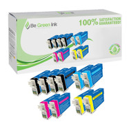 Epson T126 Remanufactured Ink Cartridge 10-Pack Savings Pack BGI Eco Series Compatible