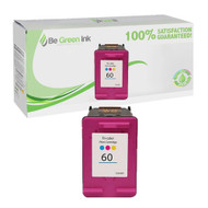 HP 60 CC643WN Remanufactured Color Ink Cartridge BGI Eco Series Compatible