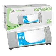 HP C4941A (HP 83) Pigment UV Cyan Ink Cartridge BGI Eco Series Compatible