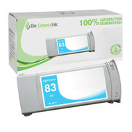 HP C4944A (HP 83) Pigment UV Light Cyan Ink Cartridge BGI Eco Series Compatible
