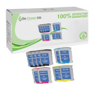HP C9396A (HP 88) Remanufactured Ink Cartridge 4-Pack Savings Pack BGI Eco Series Compatible