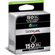 Lexmark 14N1614 (150XL) High Yield Black Ink Cartridge - OEM Original Genuine