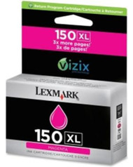 Lexmark 14N1616 (150XL) High Yield Magenta Ink Cartridge - OEM Original Genuine