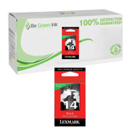 Lexmark 18C2090 (No. 14) OEM Black Ink Cartridge BGI Eco Series Compatible