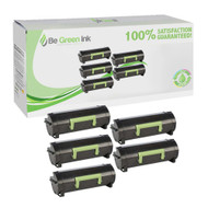 Lexmark 50F1U00 High Yield Five Pack Cartridges Savings Pack BGI Eco Series Compatible