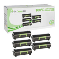Lexmark 52D1H00 High Yield Five Pack Cartridges Savings Pack BGI Eco Series Compatible