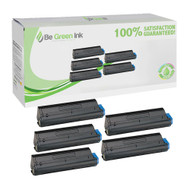 Okidata 43979101 Set of Five Cartridges Savings Pack ($16.75/ea) BGI Eco Series Compatible