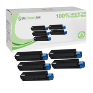 Okidata 44992405 Five Pack Cartridges Savings Pack BGI Eco Series Compatible