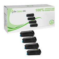 Okidata C610 Toner Cartridge Savings Pack (C,K,M,Y) BGI Eco Series Compatible