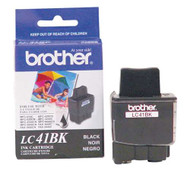 Brother LC41BK Black Ink Cartridge Original Genuine OEM
