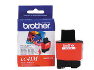 Brother LC41M Magenta Ink Cartridge Original Genuine OEM