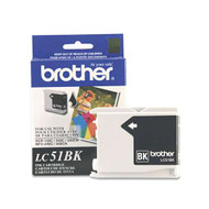 Brother LC51BK Black Ink Cartridge Original Genuine OEM