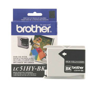 Brother LC51HYBK High Yield Black Ink Cartridge Original Genuine OEM