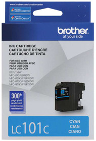 Brother LC101C Cyan Ink Cartridge Original Genuine OEM