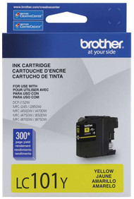 Brother LC101Y Yellow Ink Cartridge Original Genuine OEM