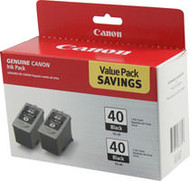Canon 0615B013 2-Pack Pigment Black Ink Cartridge Original Genuine OEM