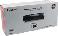 Canon 0264B001AA (106) Black Toner Cartridge Original Genuine OEM