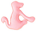 "Hump" PU Leather Dog Chew Toy (Dark Pink)
