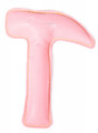 "Rex" PU Leather Dog Chew Toy (Dark Pink)