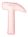"Rex" PU Leather Dog Chew Toy (Light Pink)