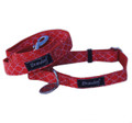 Brandog ''Moroccan Red'' Collar + Leash Set