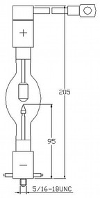 ASL XM1600HSC/R Xenon Lamp